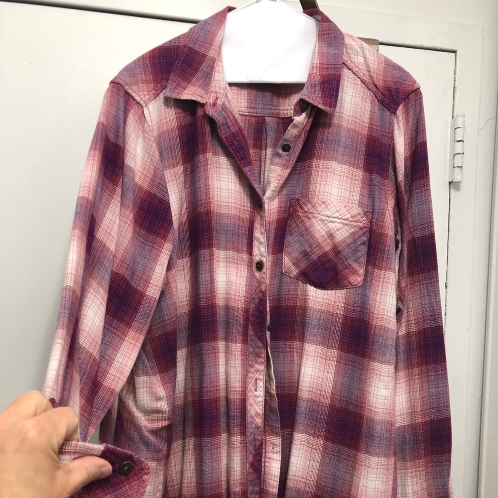 Casual Button Down Blouse